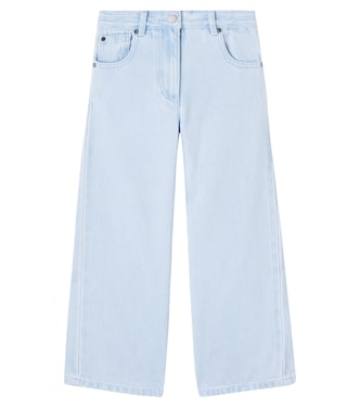 Embroidered wide-leg jeans | Stella McCartney Kids