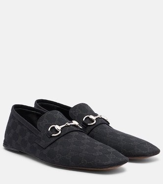Horsebit GG Canvas loafers | Gucci