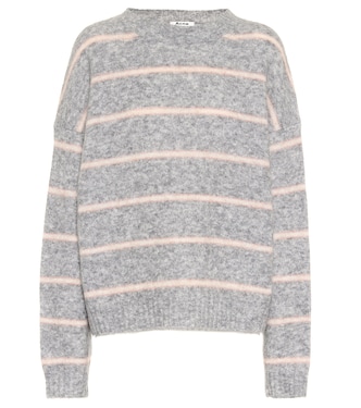 Jersey de mezcla de lana de rayas | Acne Studios