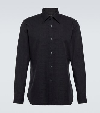 Camisa de cuadros de manga larga | Tom Ford