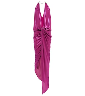 Maxikleid aus Lamé | The Attico