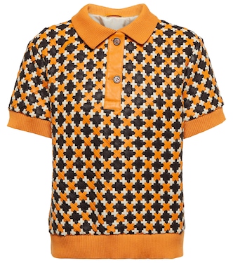 Leather polo top | Dodo Bar Or
