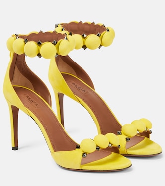 La Bombe 90 suede sandals | Alaïa