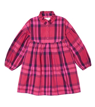 Baby checked cotton dress | Morley