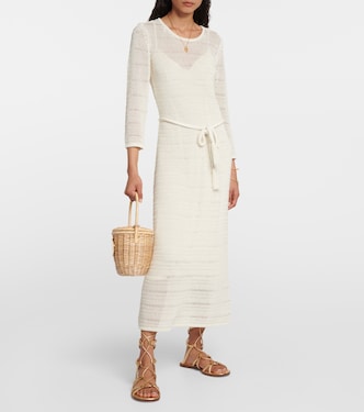 Abito midi Ginger in maglia a coste | Zimmermann