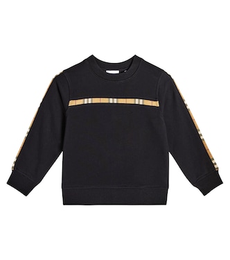 Vintage Check paneled jersey sweatshirt | Burberry Kids