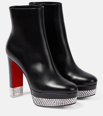 Cassandribooty leather ankle boots | Christian Louboutin