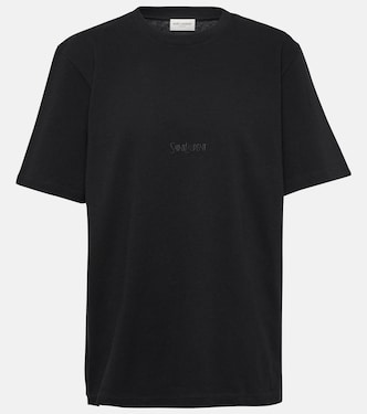 Oversize-T-Shirt aus Baumwolle | Saint Laurent