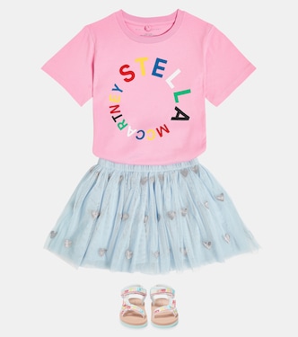 T-Shirt aus Baumwoll-Jersey | Stella McCartney Kids