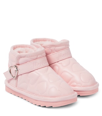 Botas de piel sintética acolchadas | Monnalisa