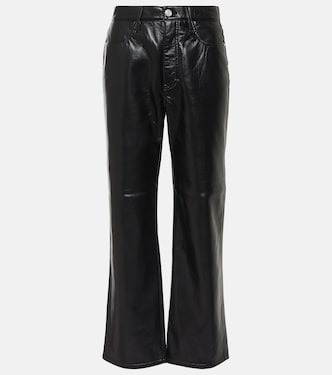 Pantaloni Le Jane in misto pelle | Frame