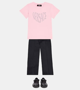 Sandalen La Medusa aus Leder | Versace Kids
