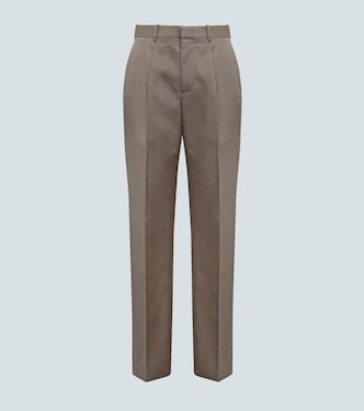 Wool twill straight pants | Bottega Veneta
