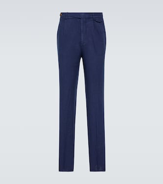 Pantalones chinos de lino | Brunello Cucinelli