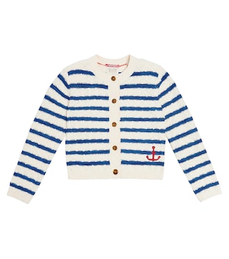 Cárdigan en mezcla de algodón a rayas | Scotch & Soda Kids