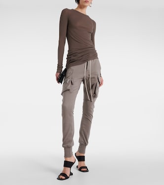 Pantaloni cargo skinny in cotone | Rick Owens