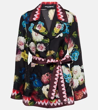 Bedrucktes Hemd aus Seide | Dolce&Gabbana
