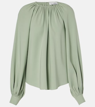Blouse en soie mélangée | Oscar de la Renta