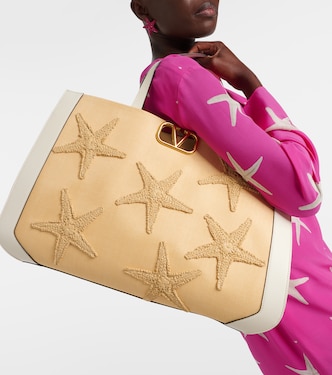 Tote VLogo Starfish Large mit Leder | Valentino Garavani