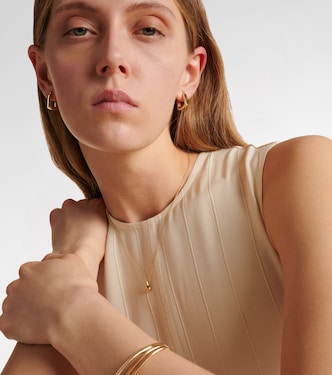 Collana Golden Droplet in oro 10kt | Stone and Strand