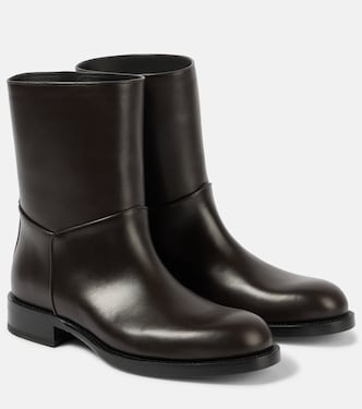 Nobilis leather ankle boots | The Row