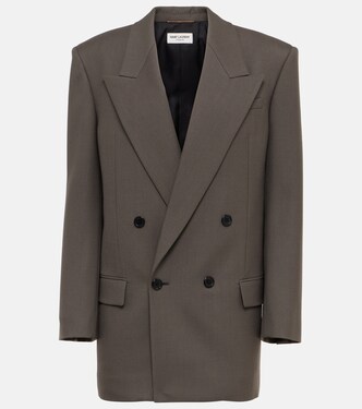 Blazer aus Woll-Gabardine | Saint Laurent