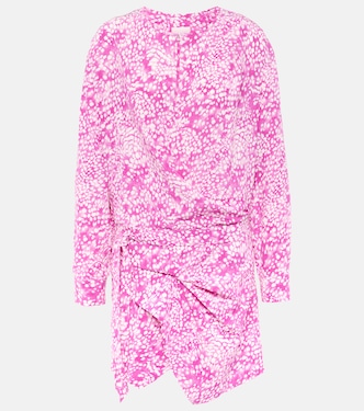 Habla draped silk-blend minidress | Isabel Marant