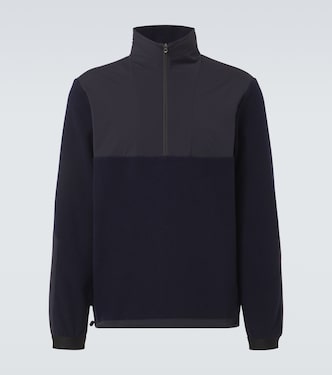 Jersey Zipped Skipper de mezcla de lana | Sease