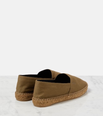 Cassandre cotton gabardine espadrilles | Saint Laurent
