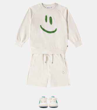 Zapatillas Ballistar de piel bordadas | Golden Goose Kids