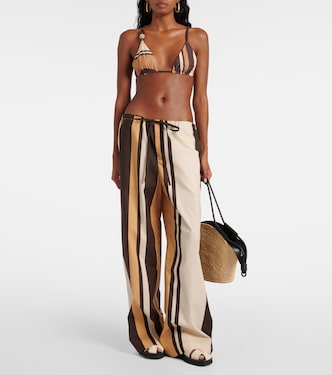 Pantaloni a gamba larga Savanna in cotone | SIR