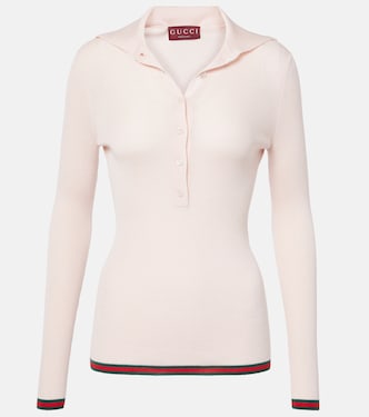 Polo de cachemir y seda | Gucci