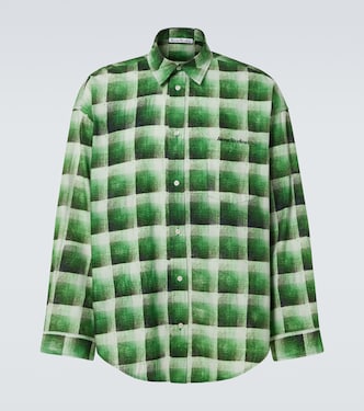 Checked cotton shirt | Acne Studios