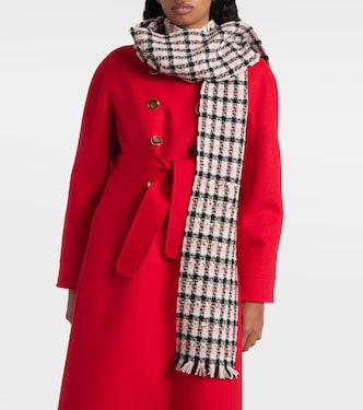 Bufanda de tweed con lentejuelas | Valentino