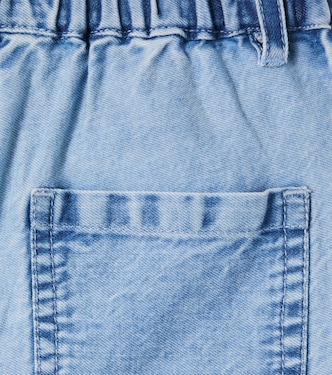 Niobe embroidered denim shorts | The New Society
