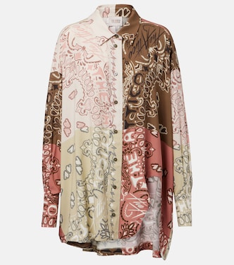 Camicia oversize Bandana in mussola | The Attico