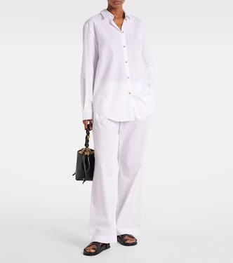 London cotton poplin shirt | Asceno