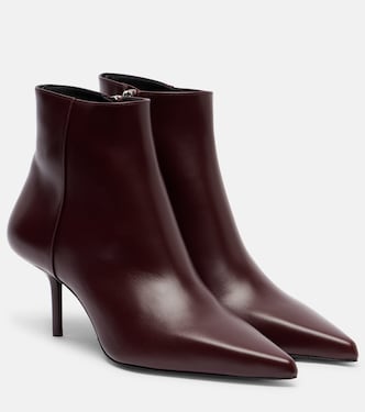 Lightbootie 65 leather ankle boots | Max Mara