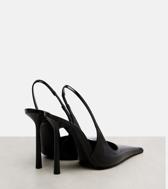 Slingback-Pumps Vendome 110 aus Leder | Saint Laurent