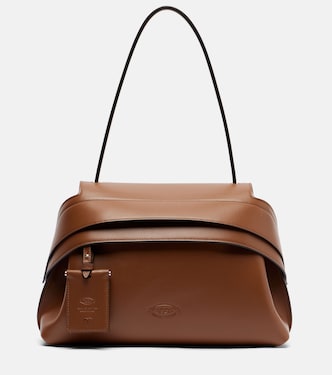 Wave Medium leather shoulder bag | Tod's