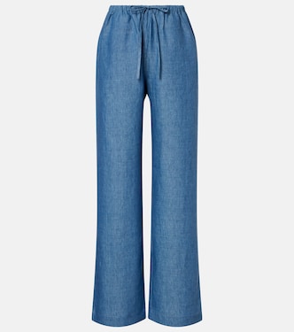 Weite Hose aus Leinen | Róhe