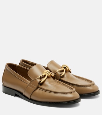 Mocassins Astaire Knot en cuir | Bottega Veneta