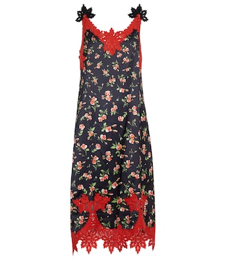 Floral printed midi dress | Rabanne