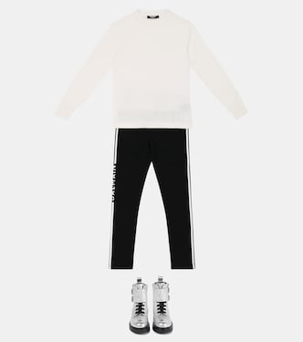 Pullover aus Schurwolle | Balmain Kids