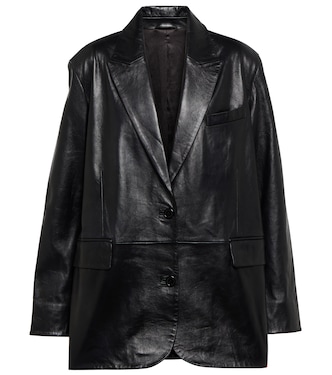 Blazer Carter aus Leder | Stand Studio