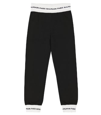 Jogginghose aus Baumwoll-Jersey | Balmain Kids