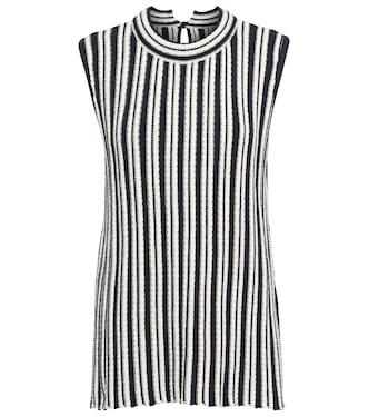 Top en mezcla de algodón a rayas | Jil Sander
