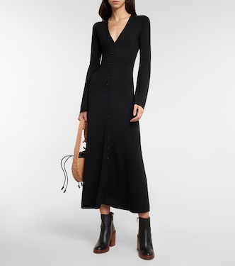 Robe longue en laine | Chloé