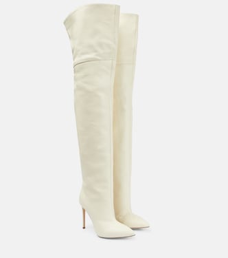 Botas mosqueteras de piel | Paris Texas