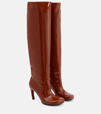 Botas altas de charol | Dries Van Noten